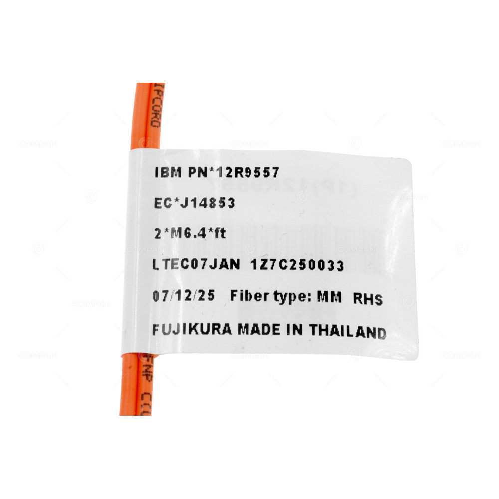 12R9557  IBM FIBER OPTIC PATCH CORD 2M